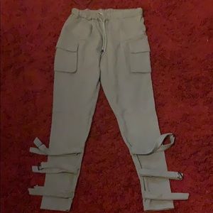 Gray fashion nova sweats
